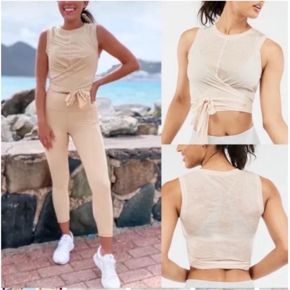 Fabletics wrap tank top